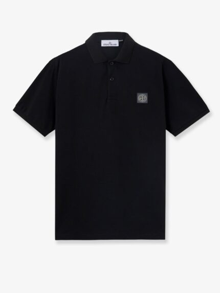Stone Island Stretch Organic Cotton Polo Shirt