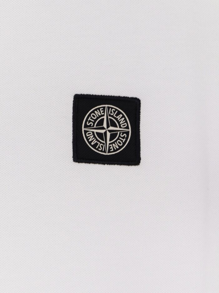 Stone Island Stretch Organic Cotton Polo Shirt