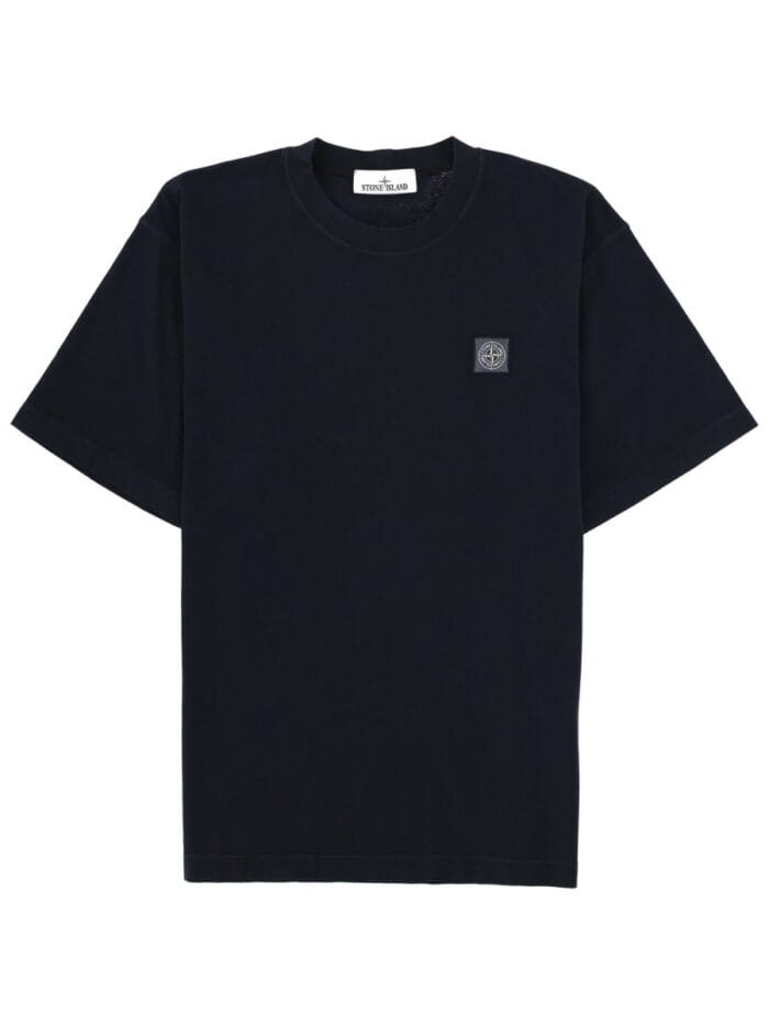 Stone Island T-SHIRT WITH LOGO PATCH
