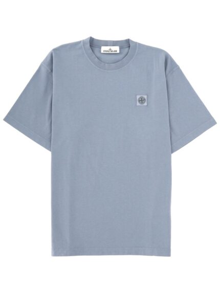 Stone Island T-SHIRT WITH LOGO PATCH
