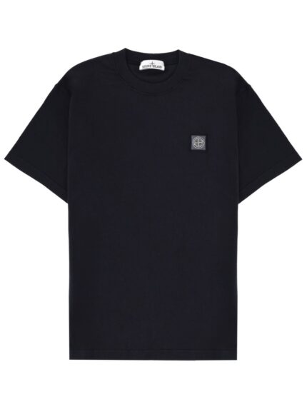 Stone Island T-SHIRT WITH LOGO PATCH