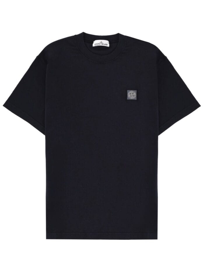 Stone Island T-SHIRT WITH LOGO PATCH