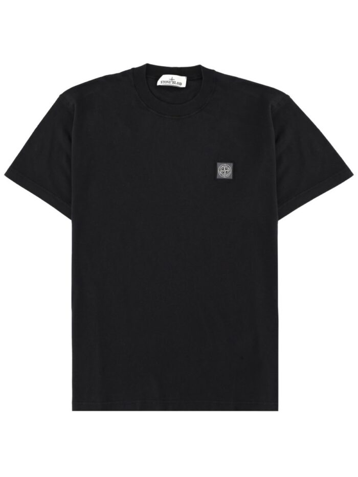 Stone Island T-SHIRT WITH LOGO PATCH