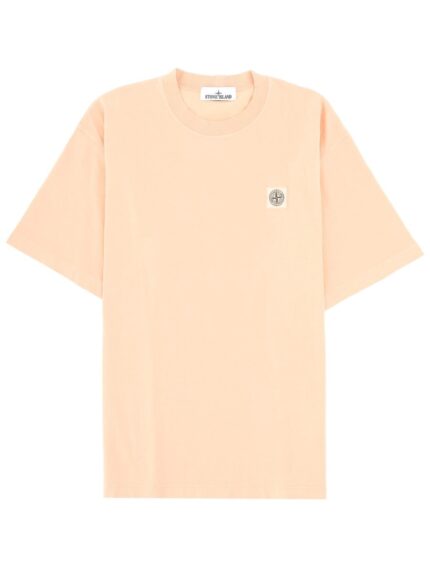 Stone Island T-SHIRT WITH LOGO PATCH