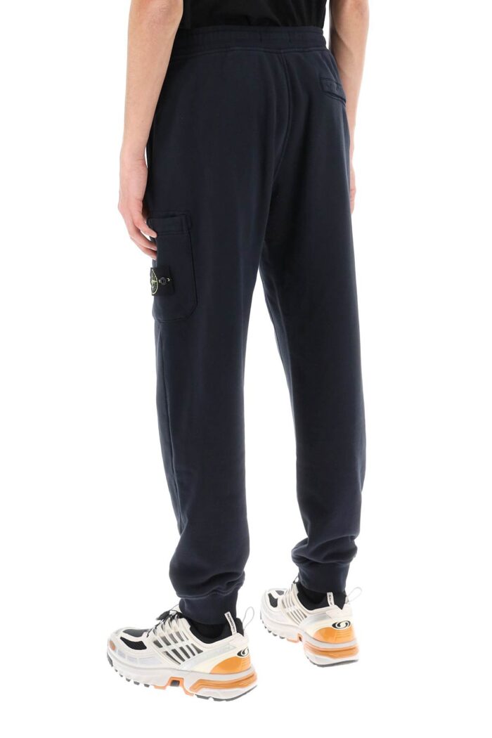 STONE ISLAND Tapered Sweatpants With Leg Pocket