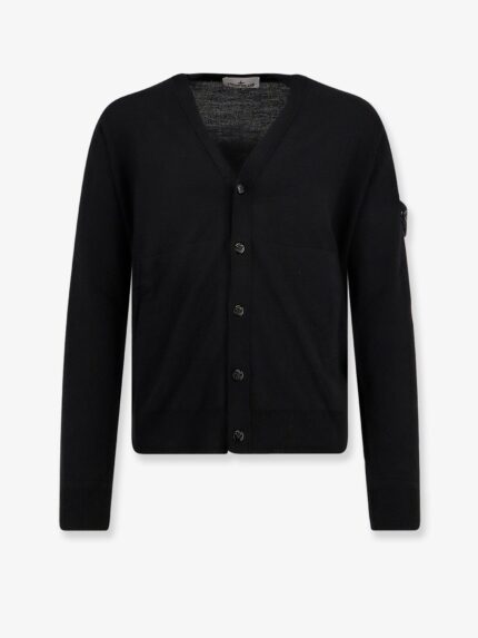 Stone Island Virgin Wool Cardigan
