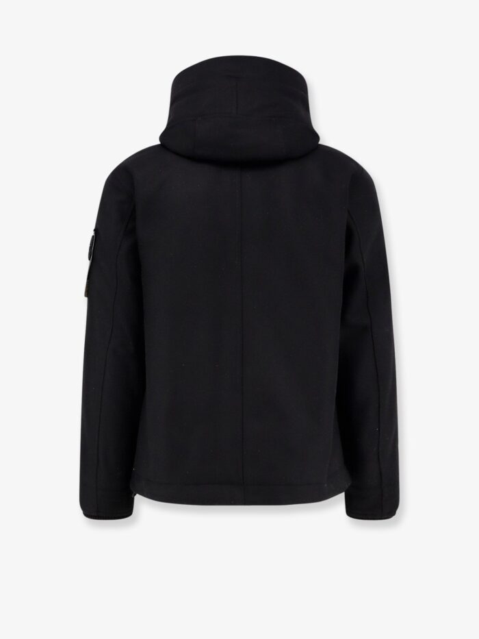 Stone Island Wool Blend Padded Parka Jacket