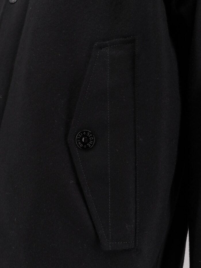 Stone Island Wool Blend Padded Parka Jacket