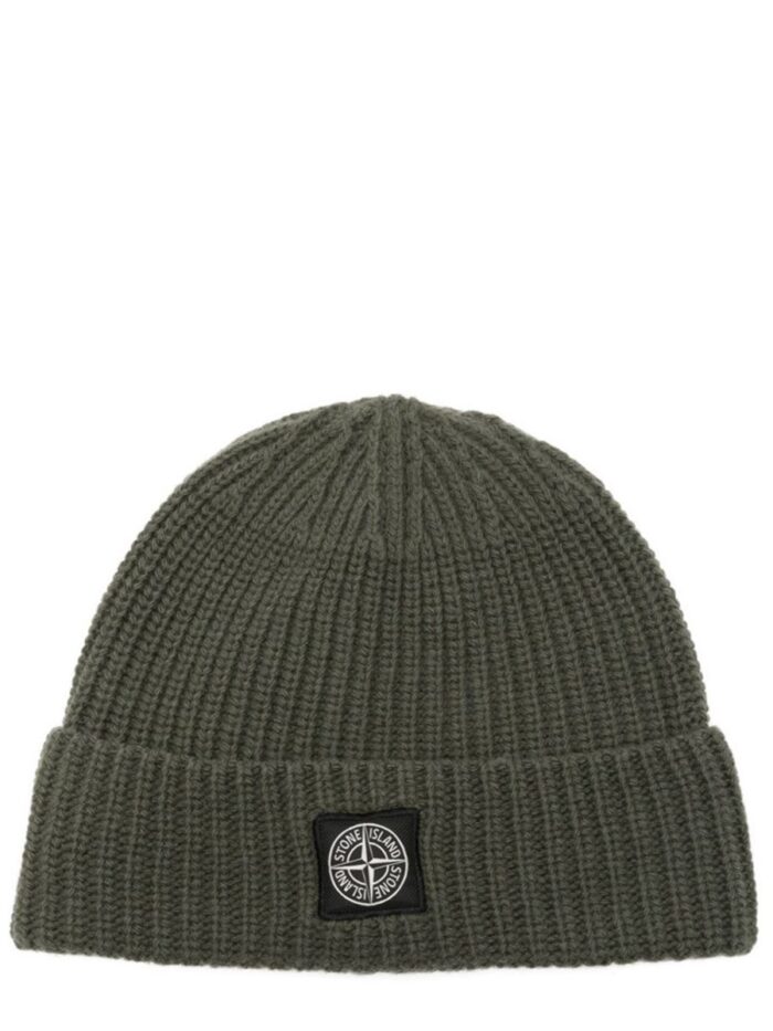 Stone Island WOOL CAP WITH LOGO