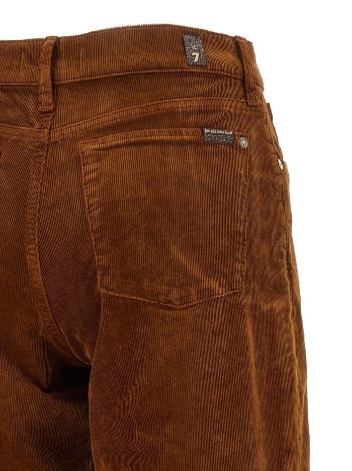 7 FOR ALL MANKIND 'Stovepipe Straight' Velvet Pants