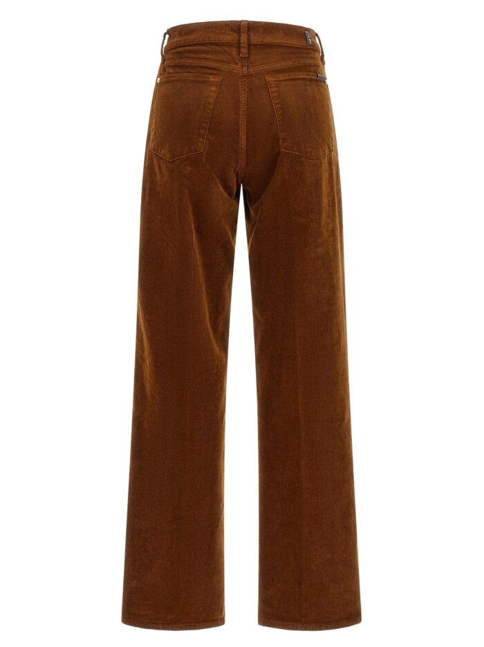7 FOR ALL MANKIND 'Stovepipe Straight' Velvet Pants