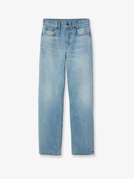 Celine Straight 001 Cotton Denim Jeans