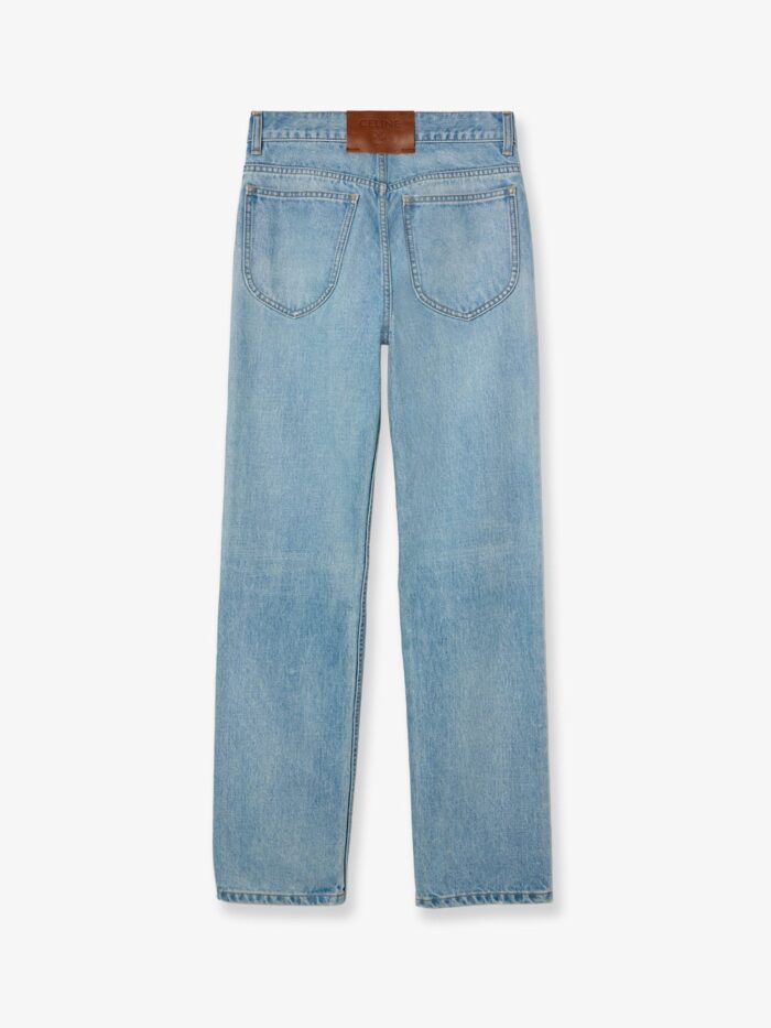Celine Straight 001 Cotton Denim Jeans