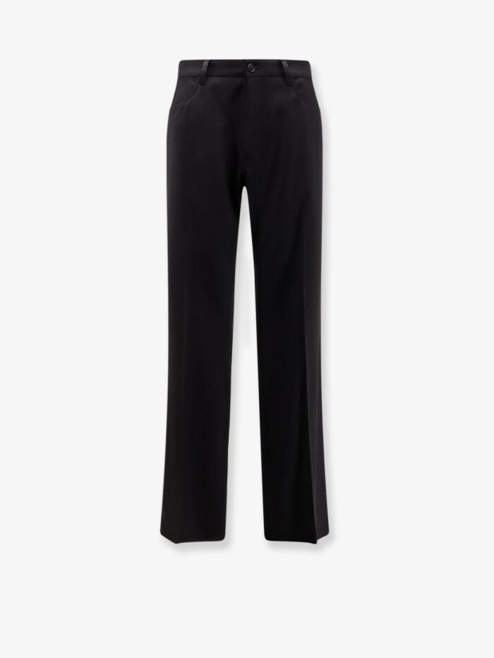 balenciaga straight fit cotton trousers Balenciaga Straight Fit Cotton Trousers
