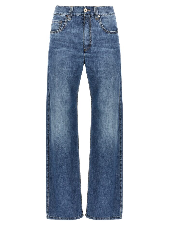 brunello cucinelli straight jeans Brunello Cucinelli Straight Jeans