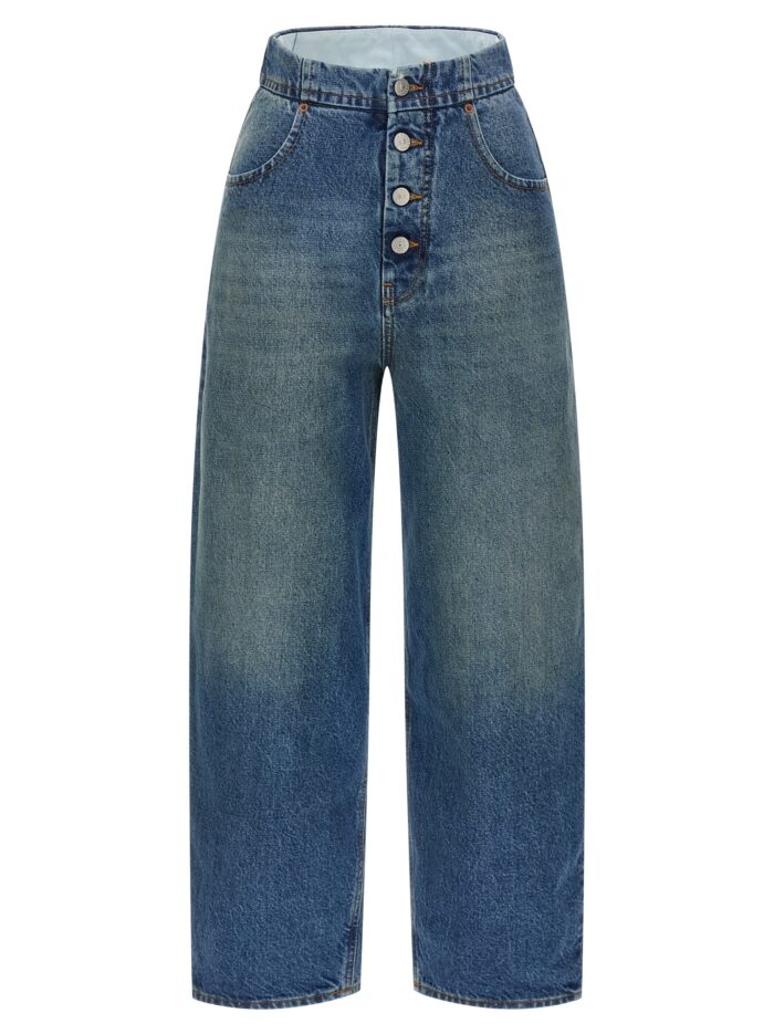 mm6 maison margiela straight leg jeans MM6 MAISON MARGIELA Straight Leg Jeans