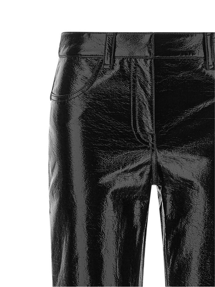 COURREGES Straight Vinyl Pants