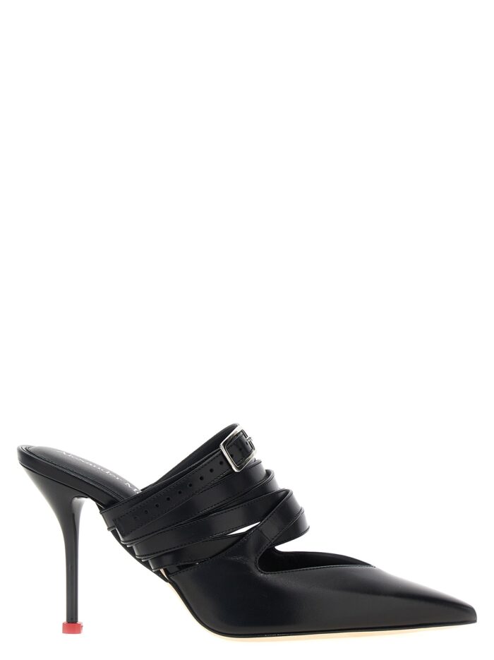 mcqueen strap mules MCQUEEN Strap Mules