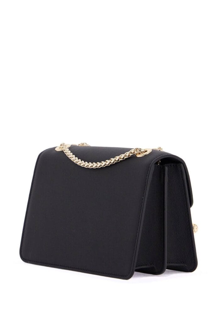 STRATHBERRY Black East/west Mini Calfskin Bag With Gold Chain