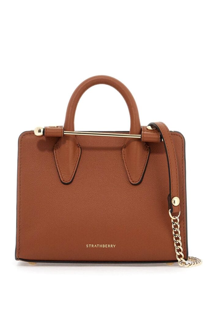 STRATHBERRY Nano Tote Leather Bag