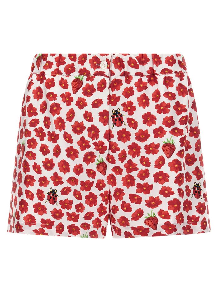 versace 'strawberry garden' shorts Versace 'Strawberry Garden' Shorts
