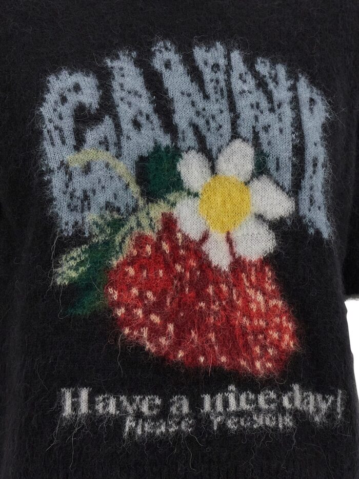 GANNI 'Strawberry' Sweater