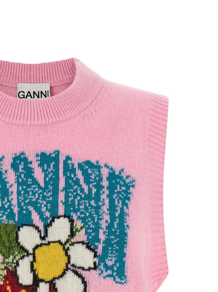 GANNI 'Strawberry' Vest