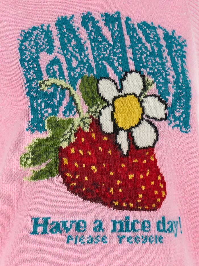 GANNI 'Strawberry' Vest
