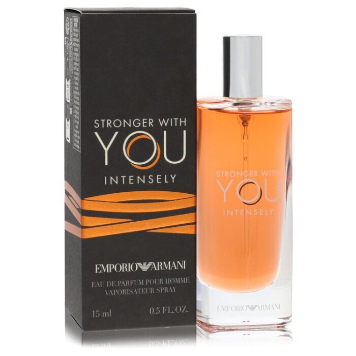 Stronger With You Intensely By Emporio Armani  - Mini EDP 0.51 Oz Emporio Armani - Image 1
