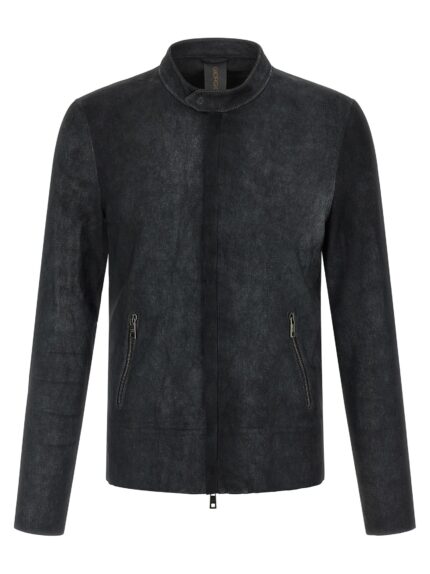 GIORGIO BRATO Stretch Biker Jacket