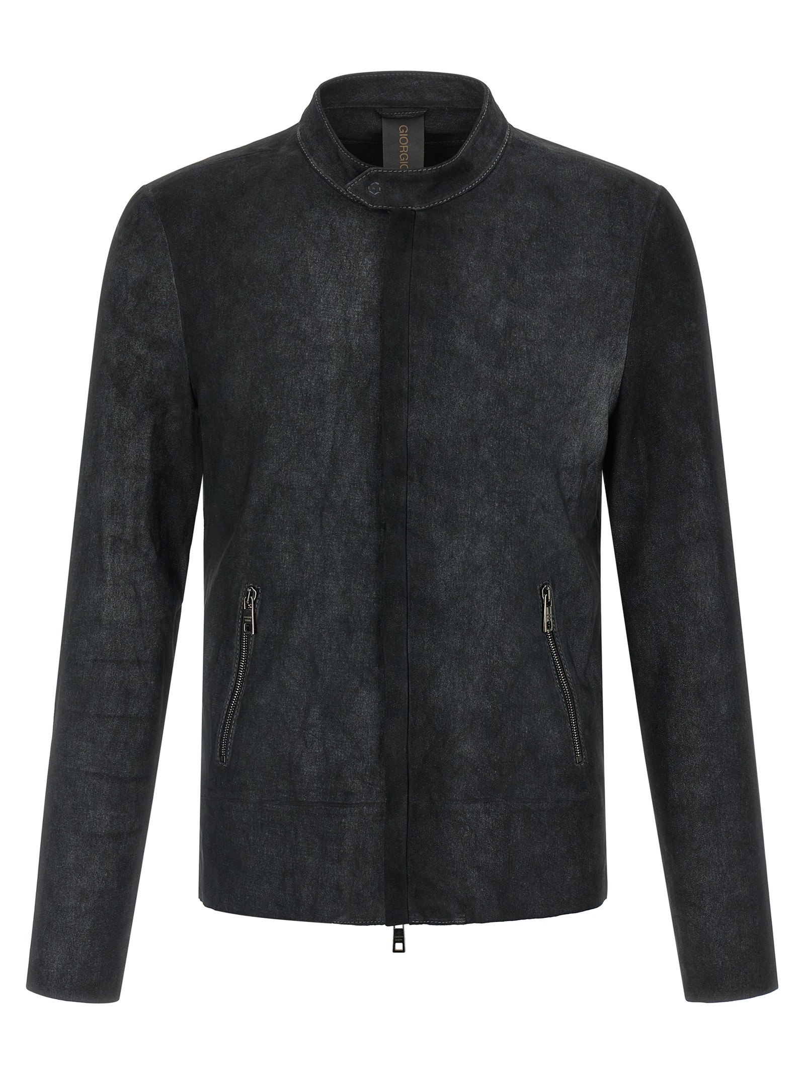 GIORGIO BRATO Stretch Biker Jacket