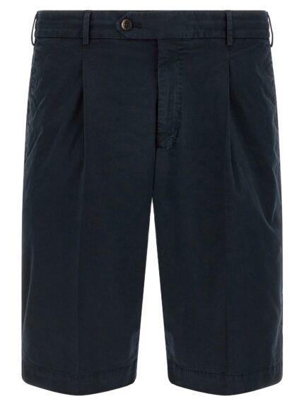 Pt Torino Stretch Cotton Bermuda Shorts