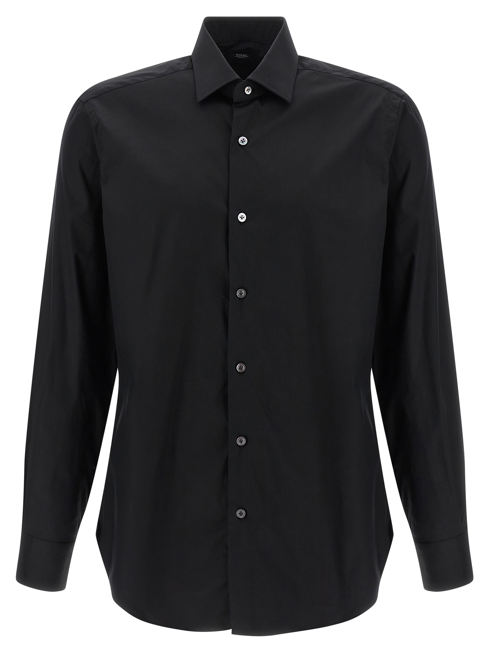 BARBA Stretch Cotton Shirt