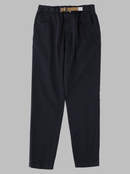 WHITE SAND Stretch Cotton Trousers