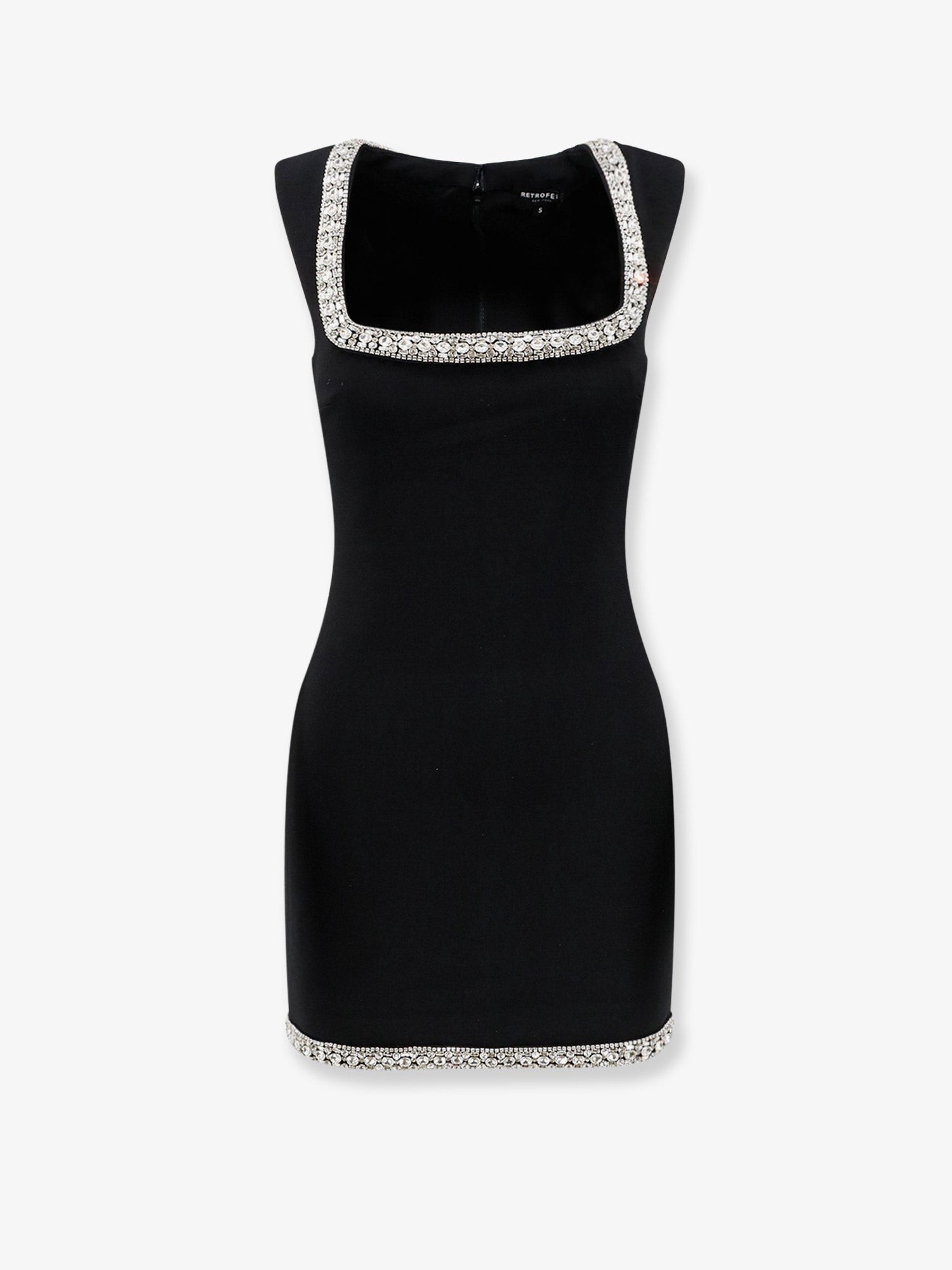 RETROFETE Stretch Fabric Mini Dress