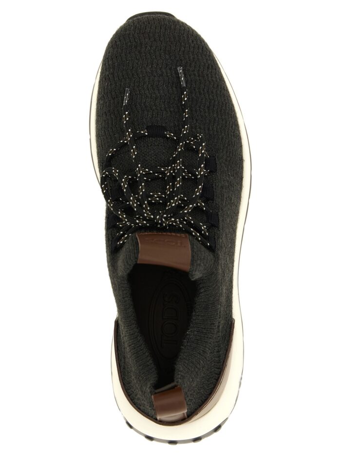TOD'S Stretch Fabric Sneakers