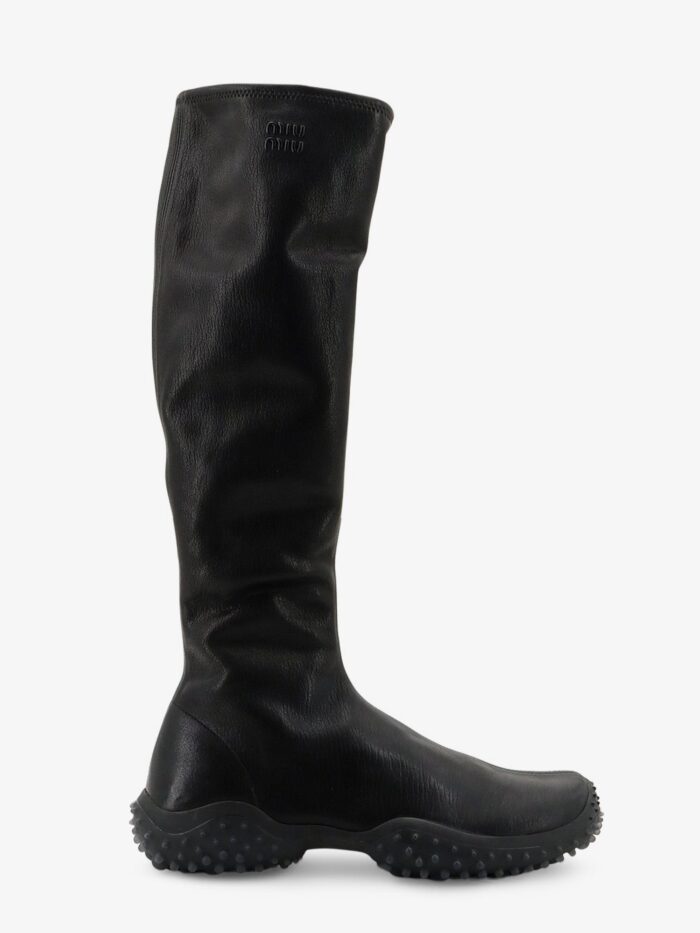 Miu Miu Stretch Leather Boots