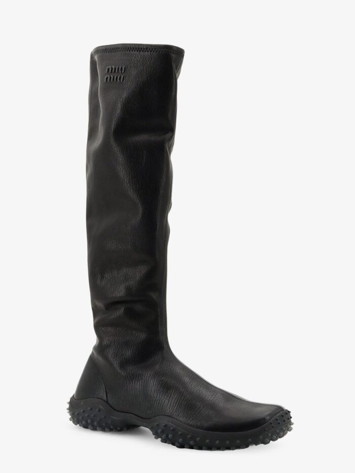 Miu Miu Stretch Leather Boots