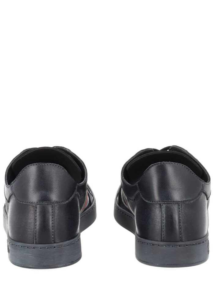 Gucci "STRETCH" LEATHER EFFECT SNEAKER