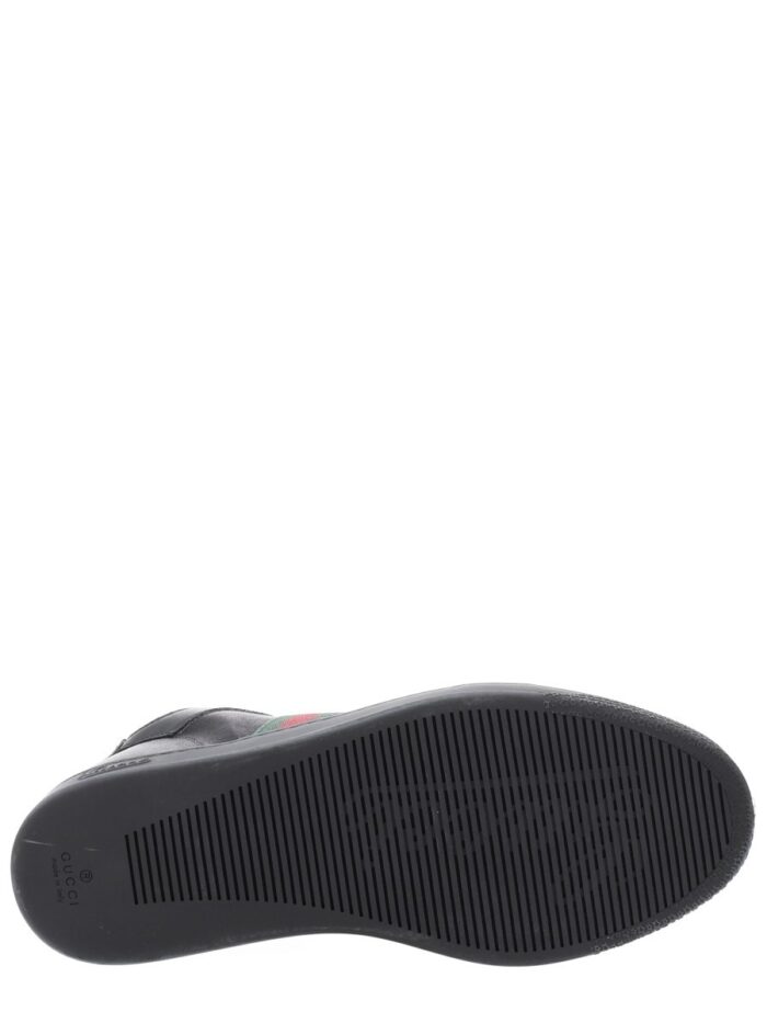 Gucci "STRETCH" LEATHER EFFECT SNEAKER