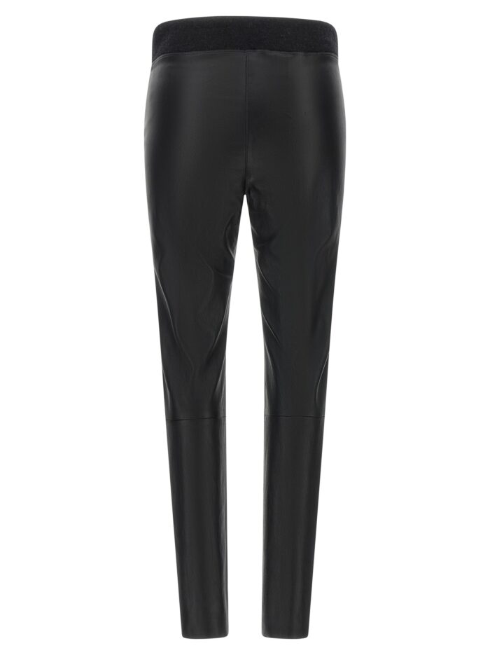 Brunello Cucinelli Stretch Nappa Leather Leggings