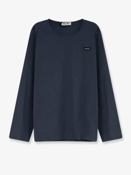 Miu Miu Stretch Poplin Top