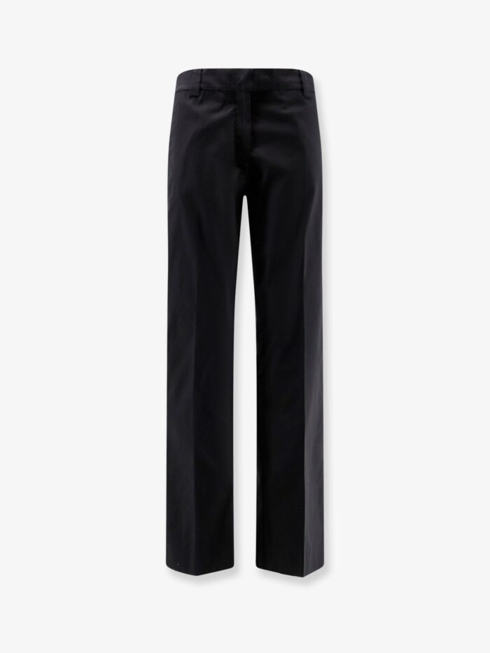 miu miu stretch poplin trousers Miu Miu Stretch Poplin Trousers