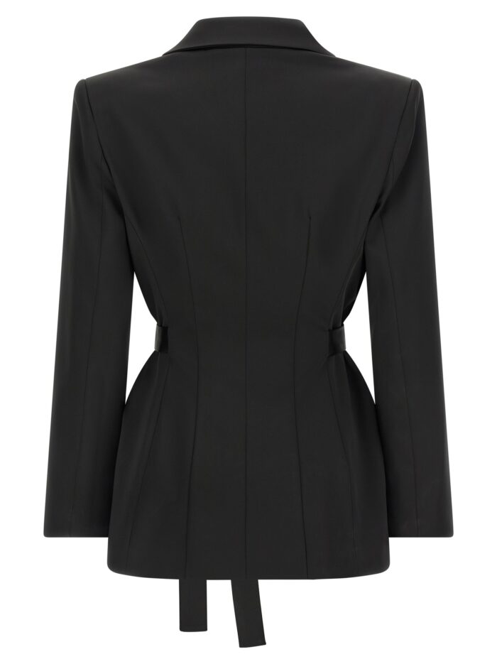 Elisabetta Franchi Stretch Satin Blazer