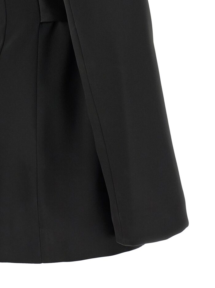 Elisabetta Franchi Stretch Satin Blazer