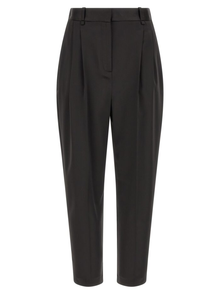 elisabetta franchi stretch satin pants Elisabetta Franchi Stretch Satin Pants