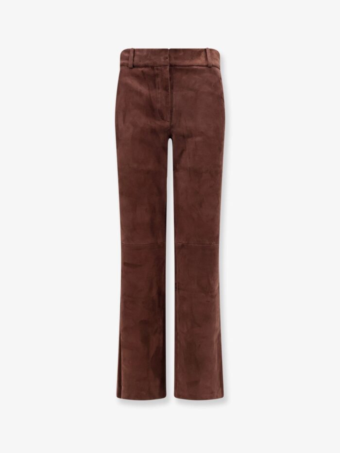 arma stretch suede trousers ARMA Stretch Suede Trousers
