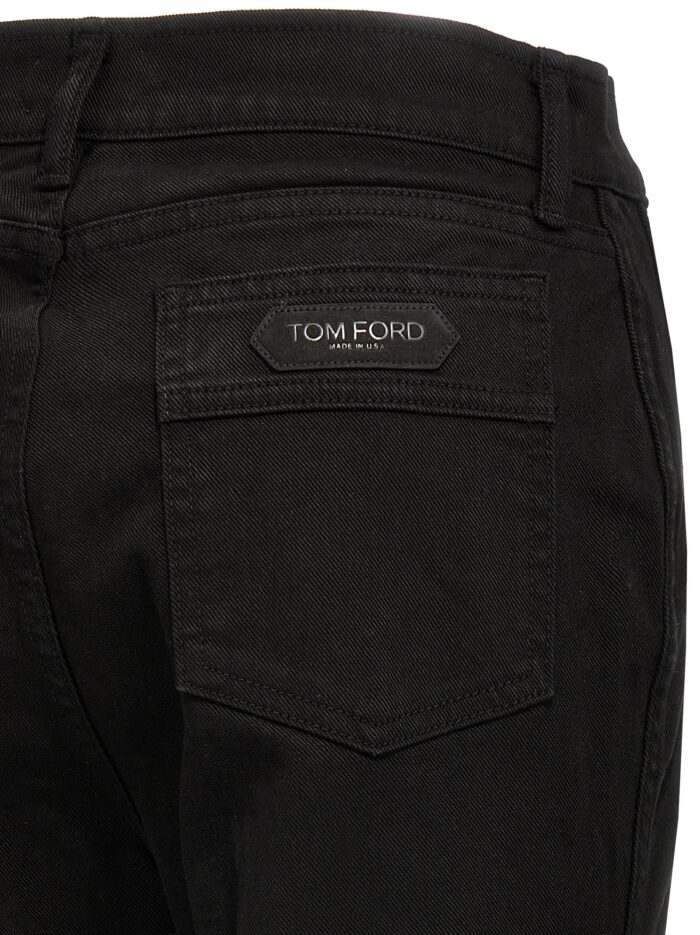 TOM FORD 'Stretch Twill Denim Wide Flare' Jeans