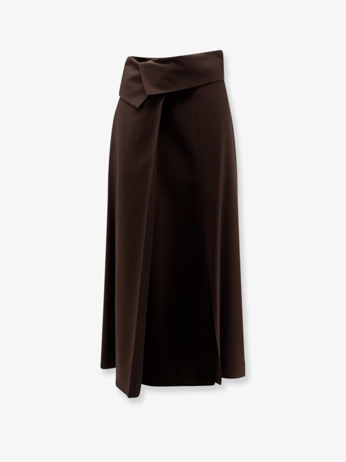 alysi stretch virgin wool long skirt ALYSI Stretch Virgin Wool Long Skirt