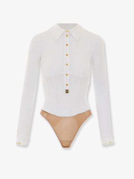 Elisabetta Franchi Stretch Viscose Body Shirt